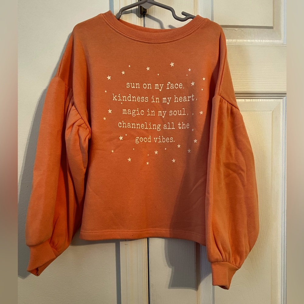 Carters Girls Sweatshirt size 7